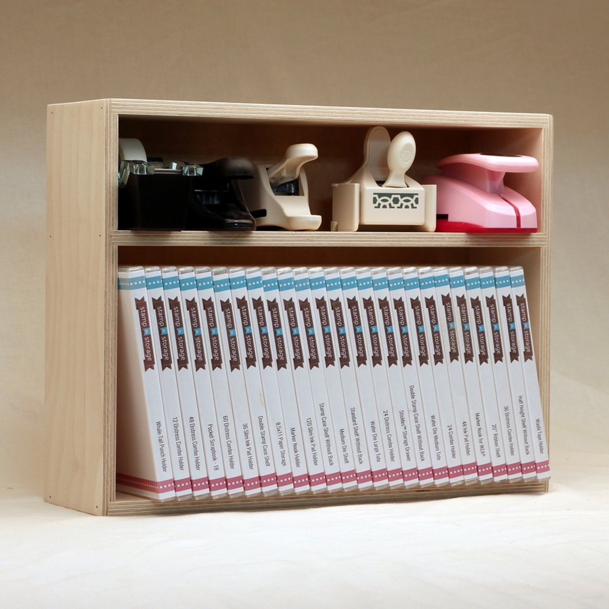 Stamp Case 1 Level Craft Shelf Organizer (Standard & IKEA)