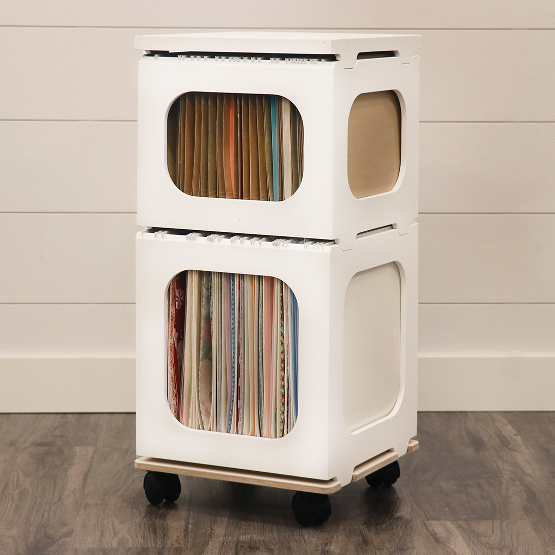 Paper Crate | File Folder Crate | Stamp-n-Storage
