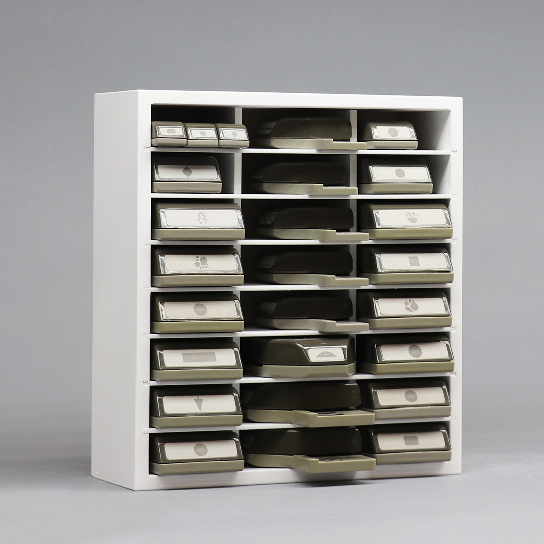 LockDown Punch Holder Paper Punch Storage