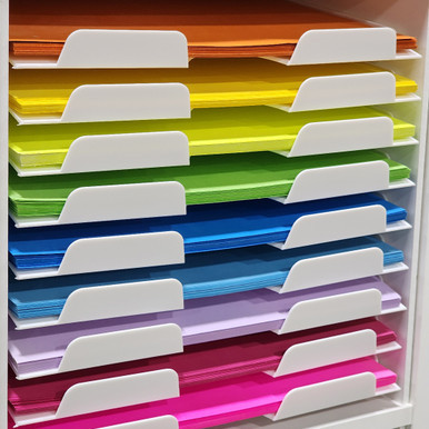 Paper shelves