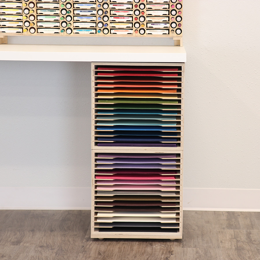 Rolling Craft Storage Base StampnStorage