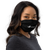 BigCommerce Logo Face Mask front view on a model.