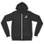 B Mark Logo Hoodie front view flat.