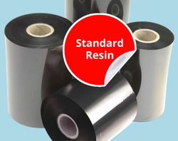 0.98" X 1640' Black Thermal Transfer Resin Ribbon PAX (AXR 7+)