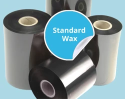 3.27" x 1181' Thermal Transfer Standard WAX Ribbon, Resin Enhanced