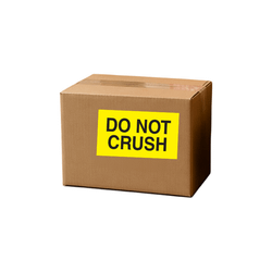 3" x 5" "Do Not Crush" Label, Paper, 500 Labels Per Roll