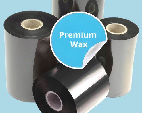 3" x 1181' Thermal Transfer Premium WAX Ribbon, Resin Enhanced