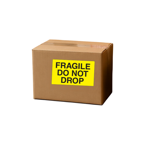 3" x 5" "Do Not Drop" Label, Paper, 500 Labels Per Roll