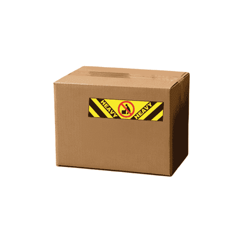 2" x 8" "Heavy" Label, Paper, 500 Labels Per Roll