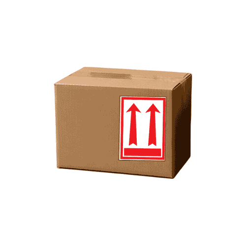 4" x 6" "Hazardous Material" Label, Paper, 500 Labels Per Roll