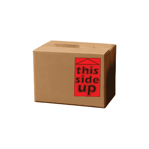 2" x 3" "This Side Up" Label, Paper, 500 Labels Per Roll