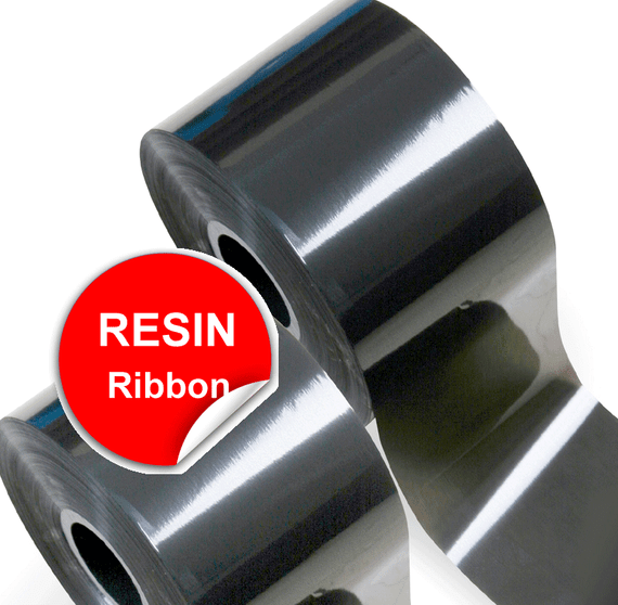 2.36 (60mm) X 1476 (450m) Standard Resin Thermal Transfer Ribbons CSO AXR7+