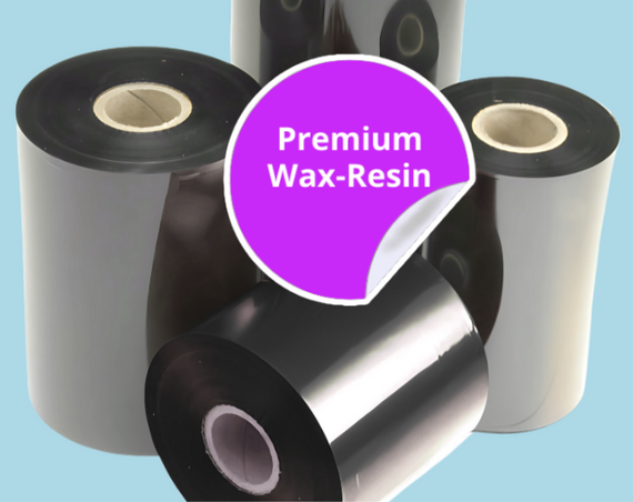 2.36" x 1476' Thermal Transfer Premium Wax-Resin Ribbon