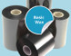 3.15" X 1411' Black Thermal Transfer Wax Ribbon SAT (AWX FH)