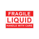 2.5" x 4" "Liquid" Label, Paper, 500 Labels Per Roll
