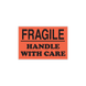 4" x 6" "Handle With Care" Label, Paper, 500 Labels Per Roll