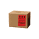 4" x 6" "Fragile" Label, Paper, 500 Labels Per Roll