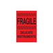 4" x 6" "Delicate Instrument" Label, Paper, 500 Labels Per Roll