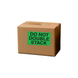 3" x 5" "Do Not Double Stack" Label, Paper, 500 Labels Per Roll
