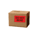 3" x 5" "Do Not Bend" Label, Paper, 500 Labels Per Roll