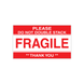 3" x 5" "Do Not Double Stack" Label, Paper, 500 Labels Per Roll
