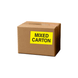 3" x 5" "Mixed Carton" Label, Paper, 500 Labels Per Roll