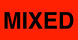 3" x 5" "Mixed" Label, Paper, 500 Labels Per Roll