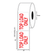 3" x 5" "Top Load Only" Label, Paper, 500 Labels Per Roll