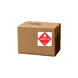 4" x 4" "Flammable Gas 2" Label, Paper, 500 Labels Per Roll