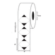 4" x 4" "Limited Quantity" Label, Paper, 500 Labels Per Roll