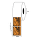 4.375" x 5" "Cargo Aircraft Only" Label, Paper, 500 Labels Per Roll