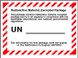4.375" x 3.25" "Radioactive Material, Excepted" Label, Paper, 500 Labels Per Roll