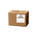 6" x 6" "Dry Ice" Label, Paper, 500 Labels Per Roll