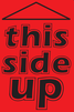 2" x 3" "This Side Up" Label, Paper, 500 Labels Per Roll