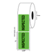 1.25" x 2" "Inspected" Label, Paper, 500 Labels Per Roll