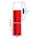 1.25" x 2" "Inspected By ___" Label, Paper, 500 Labels Per Roll