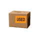 2" x 3" "Used" Label, Paper, 500 Labels Per Roll