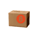 2" Diameter, "Eight" Circle Label, Paper, 500 Labels Per Roll