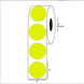 1” Diameter, Blank Circle Label, Paper, 1000 Labels Per Roll