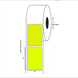 2" x 3" Blank Rectangle Label, Paper, 500 Labels Per Roll