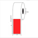 2" x 4" Blank Rectangle Label, Paper, 500 Labels Per Roll
