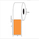 2" x 4" Blank Rectangle Label, Paper, 500 Labels Per Roll