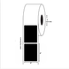 3" x 4" Blank Rectangle Label, Paper, 500 Labels Per Roll