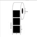 4" x 4" Blank Rectangle Label, Paper, 500 Labels Per Roll