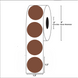 Floodcoated Thermal Transfer, 3 Inch Core
