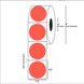 Fluorescent Thermal Transfer, 3 Inch Core