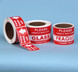 HANDLE WITH CARE LABELS: 
Fragile, Glass, This Side Up, Thank You, Liquid, Do Not Drop, Do Not Crush, Handle With Great Care, Electronic Materials, Delicate Instruments... (Download our catalog or for more options, call: 513-772-5252)