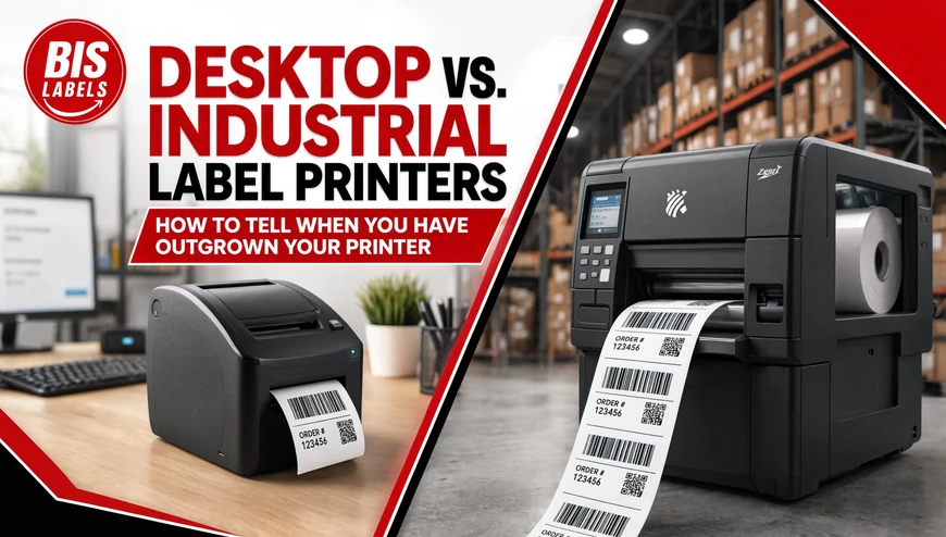 Desktop vs. Industrial Label Printers: How to Tell When You Have Outgrown Your Printer
