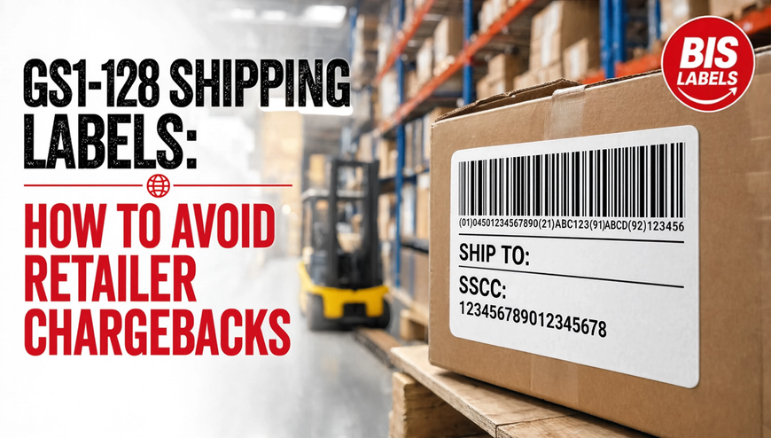 GS1-128 Shipping Labels: How to Avoid Retailer Chargebacks