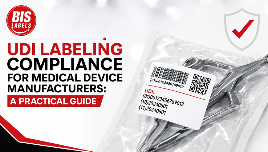 UDI Labeling Compliance for Medical Device Manufacturers: A Practical Guide